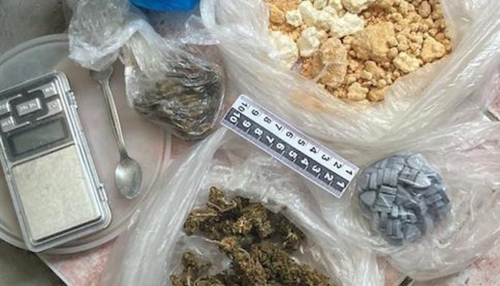 Наркотиците са открити в помещение, използвано от криминално проявената софиянка