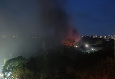 Черен дим в квартал "Възраждане"