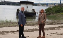 Драгомир Драганов инспектира фериботната площадка в Гюргево