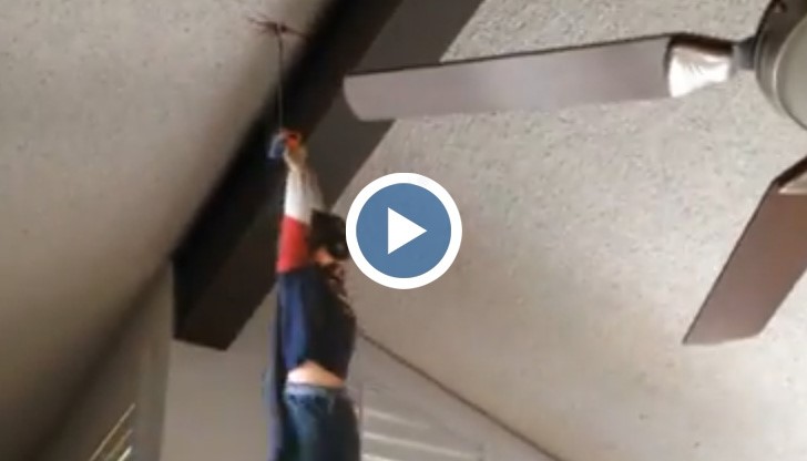 Баща превръща сина си в супергерой със специални ефекти