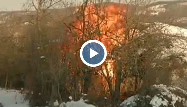 Екип на ТВ7 взриви къща