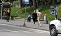 Гол мъж се разходи по главната улица на Велико Търново
