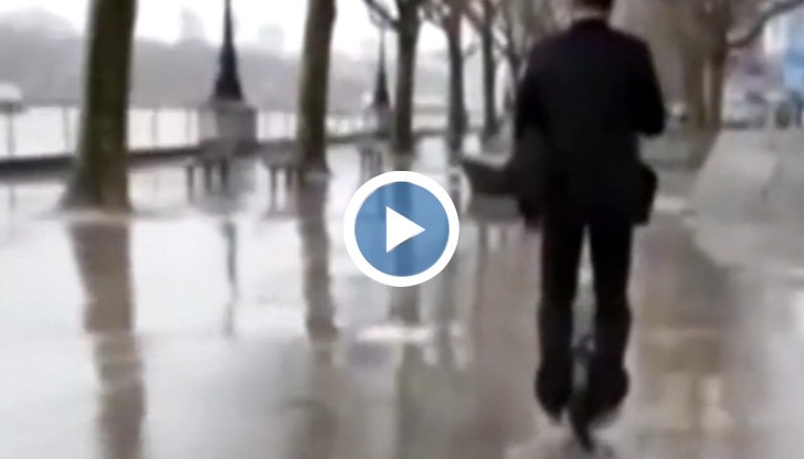 Изобретиха ново транспортно средство за ходене до офиса