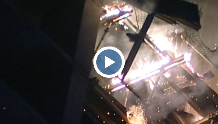 Огромен пожар вилня в София до НДК