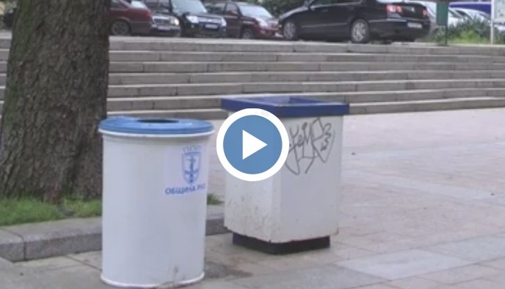 Нови кошчета за смет в Русе, старите отиват по селата