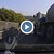 Шофьор на огромна бетонобъркачка кара безумно по магистрала