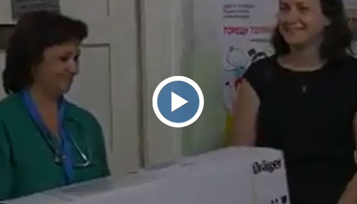 Дариха лампа за намиране на вени на педиатрията в Русе