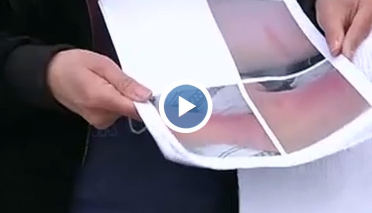 Собственик на автобус налага деца с дръжката на метла