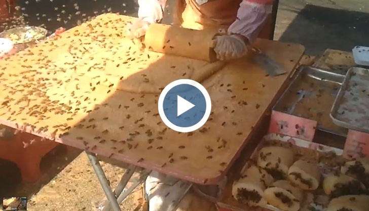 Няма да повярвате как правят този кейк в Китай!