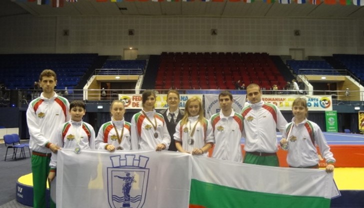Клуб "Калагия" се завърна с 6 медала от Европейския шампионат по ушу в Букурещ
