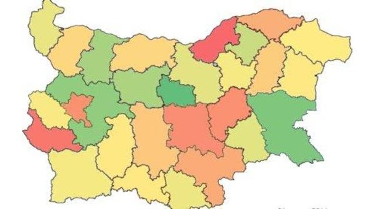 Русе с най-малко усвоени европейски пари на глава от населението