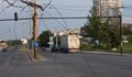 ТИР скъса жиците на тролеите на входа на Русе