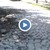 Ремонтирана улица в Русе отново пропадна Ремонтирана улица в Русе отново пропадна