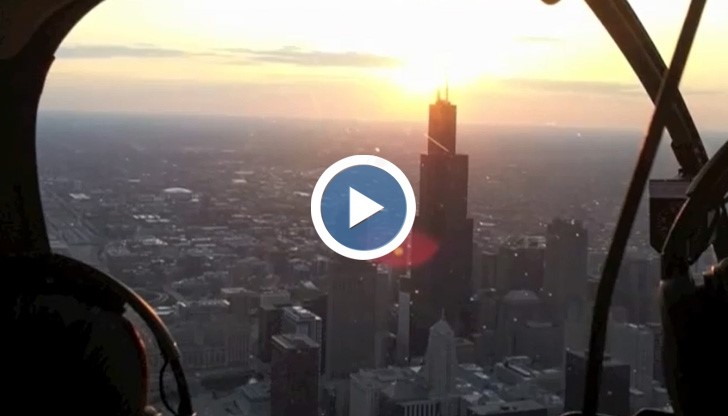 Уникално! Българин предложи брак на колумбийка в хеликоптер над Чикаго
