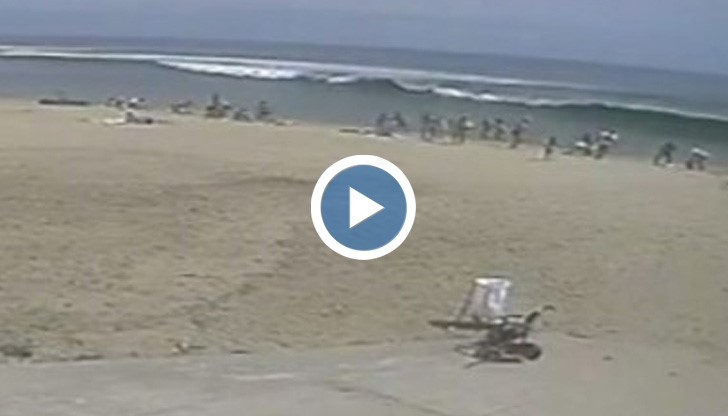 Цунами изкара акъла на жителите на Одеса