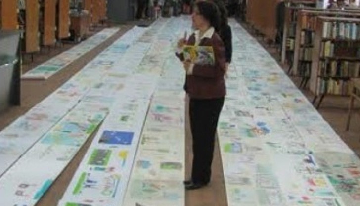 Русенци рисуват комикс за "Гинес" Русенци рисуват комикс за "Гинес"