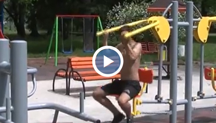 Изграждат още безплатни фитнес площадки в Русе