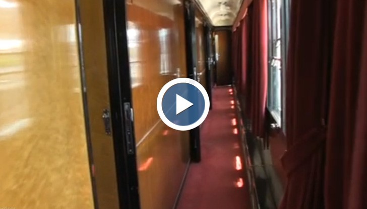 Ето как изглежда румънският кралски влак, който пристигна в Русе днес
