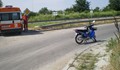 Моторист е в болница след катастрофа на кръговото на бул. "Тутракан"