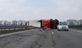 Пътят В. Търново - София е затворен заради разпилени стъкла от камион