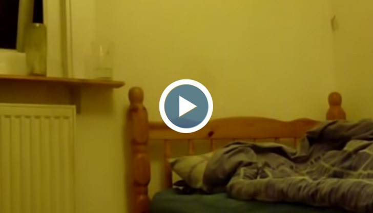 Мъж засне зловещо паранормално явление