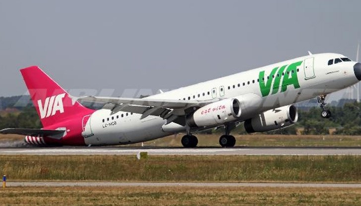 Български самолет "се контузи" при кацане в Германия