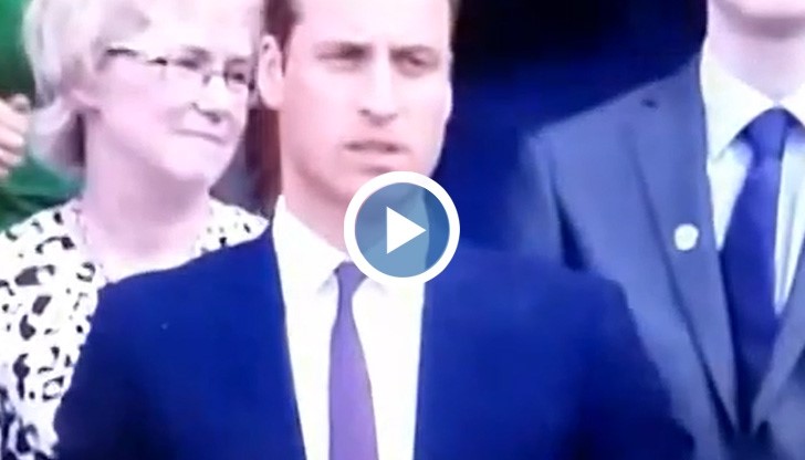 Реакциите на Кейт и Уилям след мача на Гришо