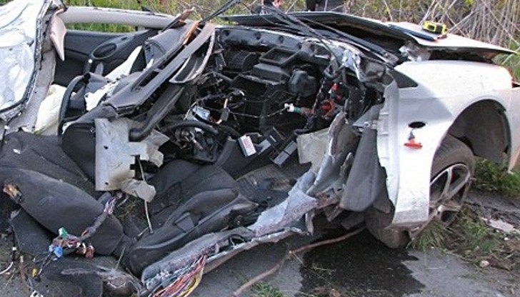 Бащата на загиналия Георги припаднал край разбитото "БМВ"