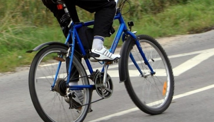 Колоездач хвана крадец на златен ланец Колоездач хвана крадец на златен ланец