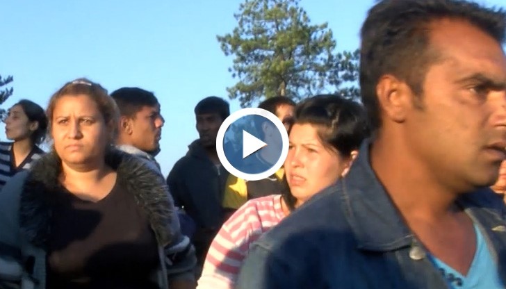 Арести, багери и сълзи в ромски квартал в Стара Загора