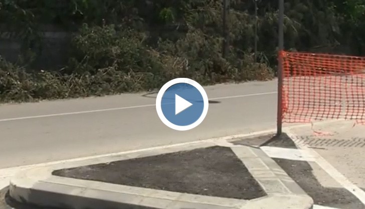 Опасен остров на ул. "Пристанищна" създава предпоставки за ПТП