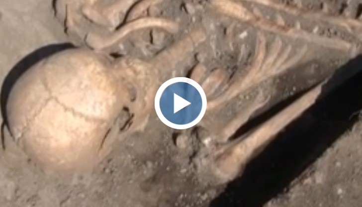 Вампирът при разкопките в Пловдив се оказа богохулник