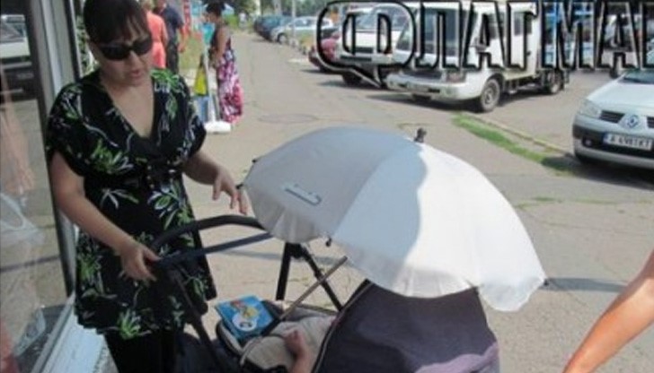 Джигит едва не премаза майка и бебе на пешеходна пътека