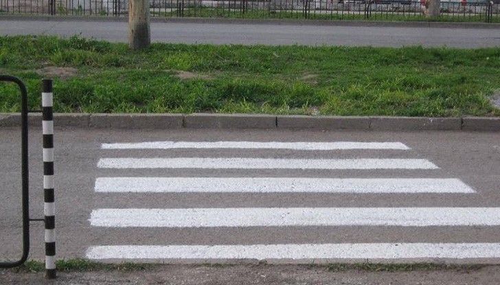 Пешеходна пътека към нищото