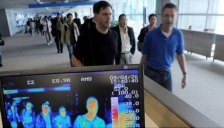 Термокамери ловят ебола на летище София