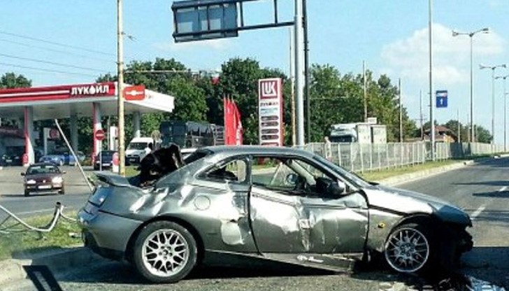 След инцидента водачът избягал от местопроизшествието