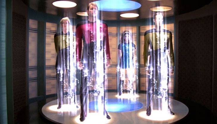 С напредването на тази технология учените се надяват скоро да могат да телепортират много по-големи обекти, като предмети от ежедневието и дори хора С напредването на тази технология учените се надяват скоро да могат да телепортират много по-големи обекти, като предмети от ежедневието и дори хора