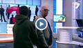 Юлиан Вучков се нахвърли на журналист в студиото на TV7