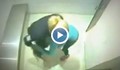 Шокиращи кадри, жена е пребита от охранител в мол
