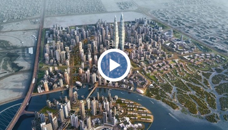 Кулите близнаци ще бъдат реализирани в рамките на многомилионен проект „Dubai Creek Harbour at The Lagoons”