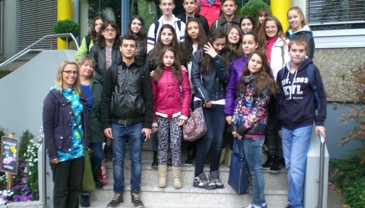 Българските ученици работиха заедно с немските си връстници в смесени групи по проектна работа на тема „Родината няма граници“