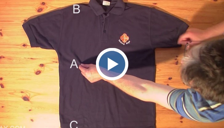 Вече безгрешно ще знаете как най-лесно и бързо се извършва действието сгъване на дрехи.