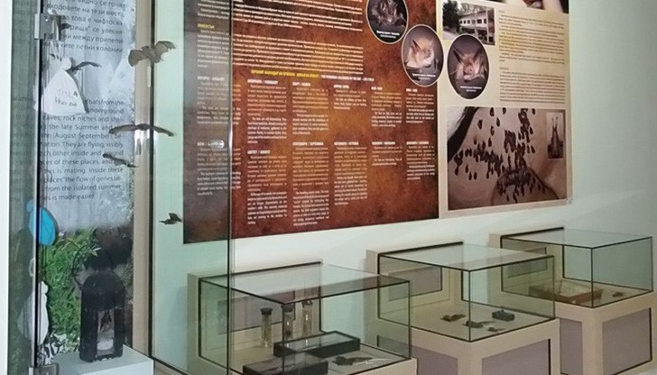 Своето място в експозицията намери и дареният от СНЦ „Зелени Балкани“ - Стара Загора детектор за прослушване на ултразвуци на прилепи