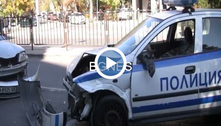 Истински холивудски екшън се разигра в центъра на Пловдив