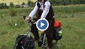 Задигнаха колелото на първия българин, обиколил 100-те национални турирстически обекта