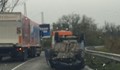 Автомобил се преобърна край село Пиргово