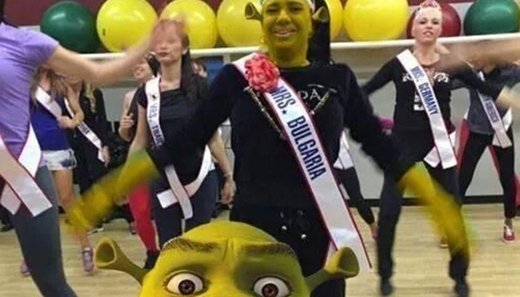 „Горкият Шрек, и той си изкара ангелите от това нещо!”