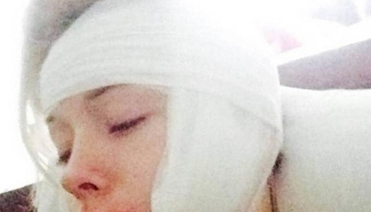 Лукянова сподели снимки от нараняванията след побоя и се обяви против насилието на жени.