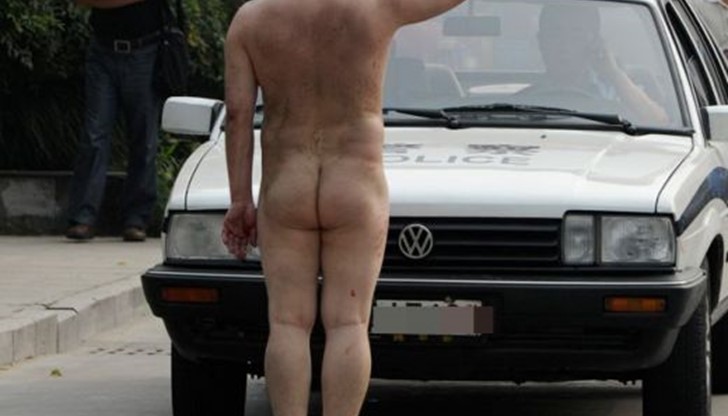 По думите на неволния нудист – бил обран, след като станал жертва на престъплеине По думите на неволния нудист – бил обран, след като станал жертва на престъплеине