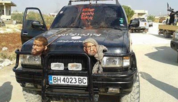 Джихадистите се предвижват с коли с български номера Джихадистите се предвижват с коли с български номера